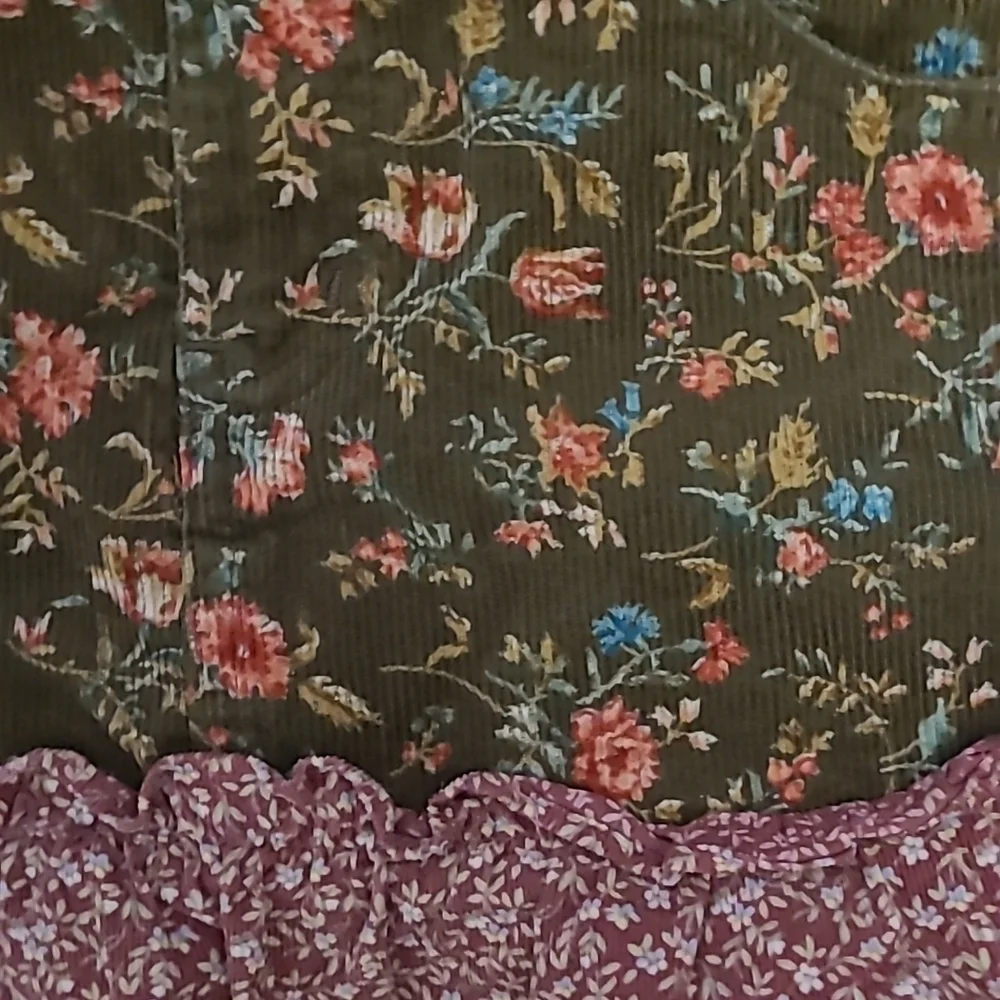 Ralph Lauren corduroy skirt sz 12 K101